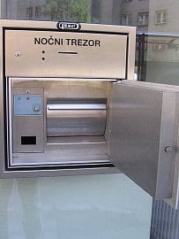 Ukázka nočního trezoru od srbského výrobce PRIMAT BG.