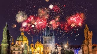Ohňostroj v Praze