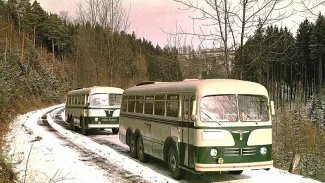 Náhledový obrázek - Karosa či Tatra? „Horský bus“ HB 500 přinesl provozní problémy…