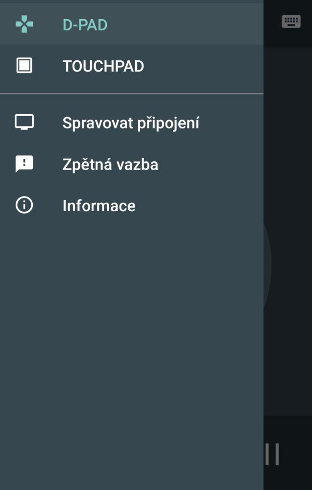 Android TV Remote Control - aplikace ovladače do mobilu