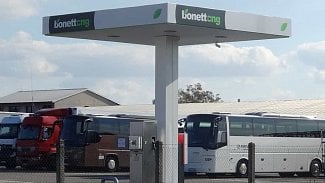 Náhledový obrázek - Bonett rozšiřuje největší síť CNG stanic v ČR, již má více než 20 stanic