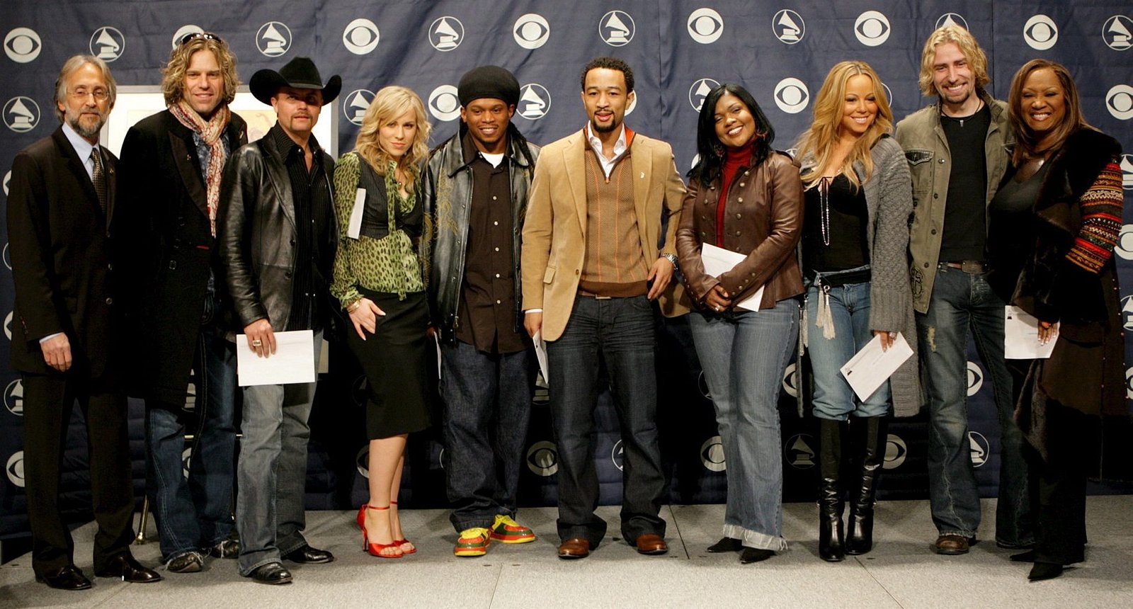 Fotky z uplynulých ročníků hudebních cen Grammy