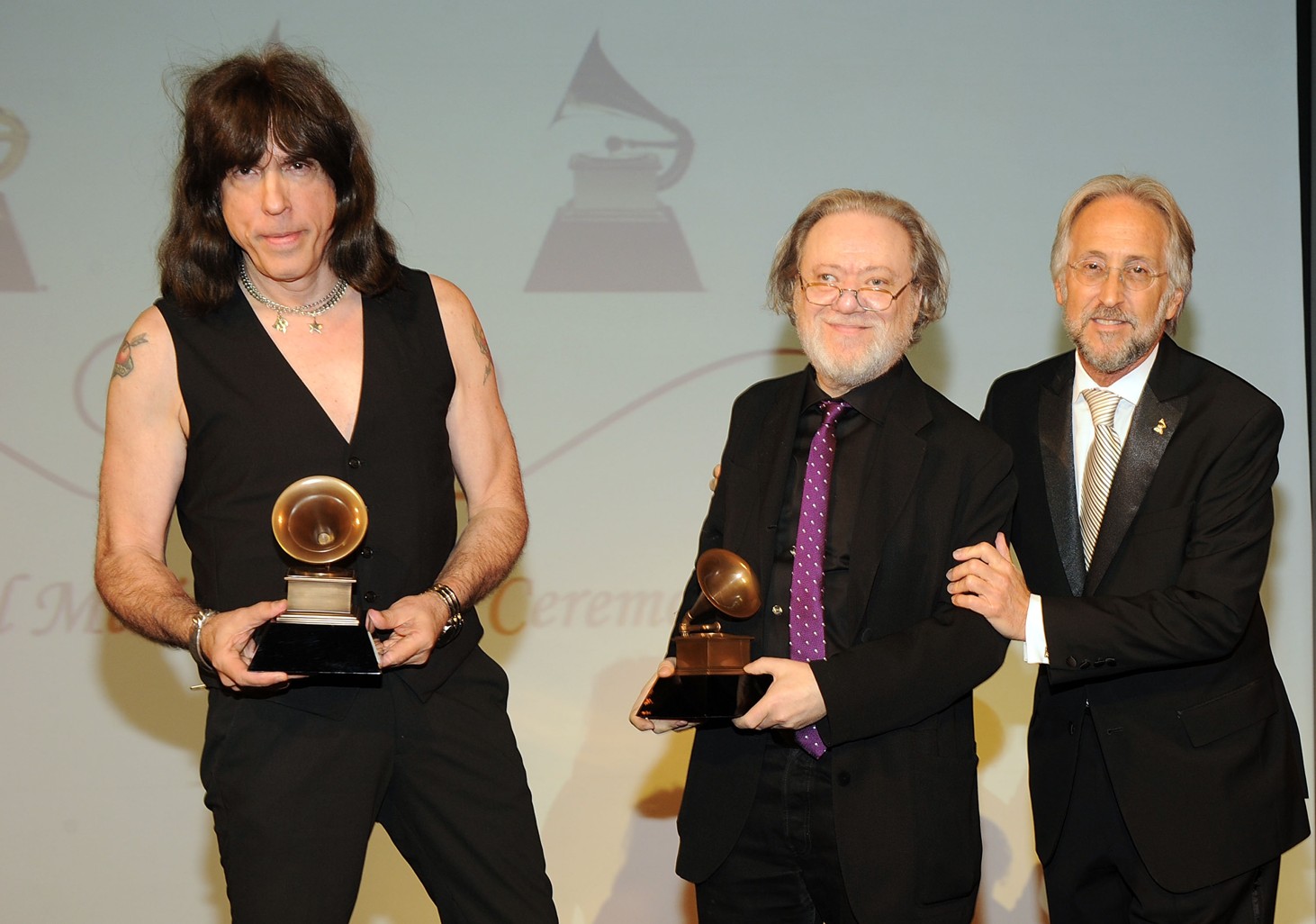 Fotky z uplynulých ročníků hudebních cen Grammy