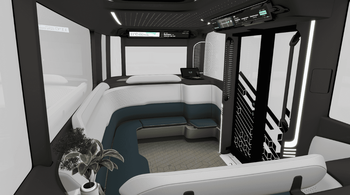 Ulicemi Hamburku jezdí autonomní minibusy HOLON