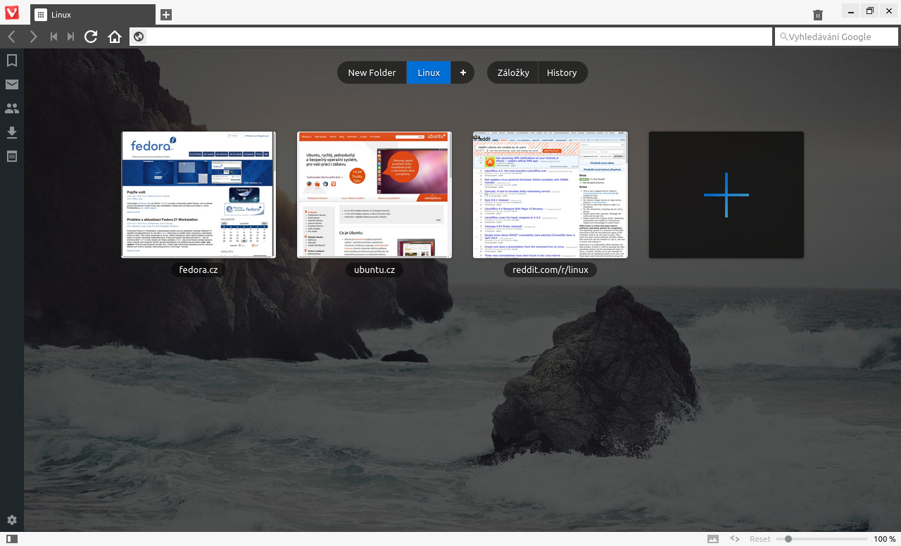 Skupina v rámci rychlého přístupu