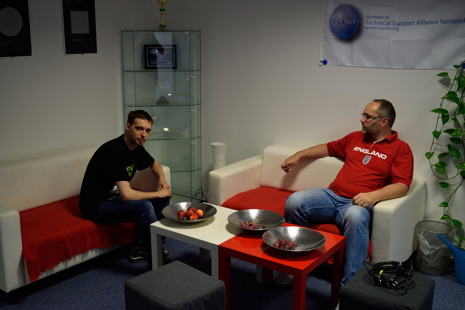 Znaveni z dne otevřených dveří.