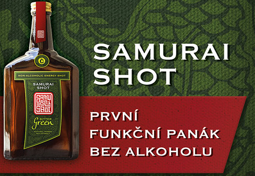Samurai shot: Panák, který se dá pít i za volantem