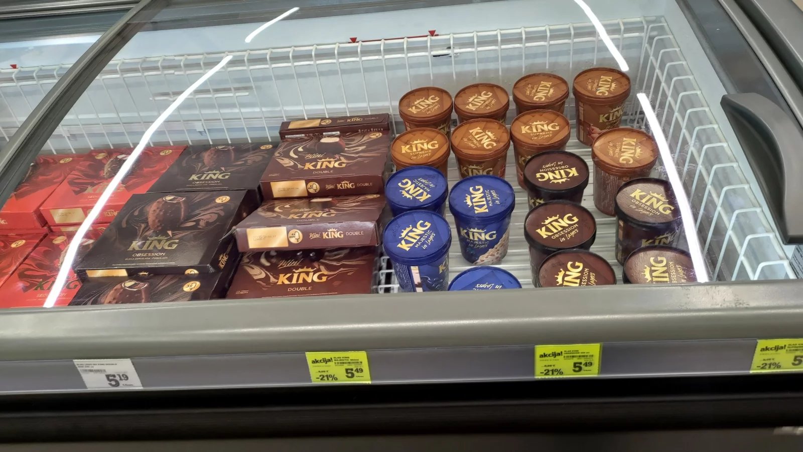Ceny potravin v Chorvatsku. Konzum, město Krk na ostrově Krk. (9. 6. 2024)