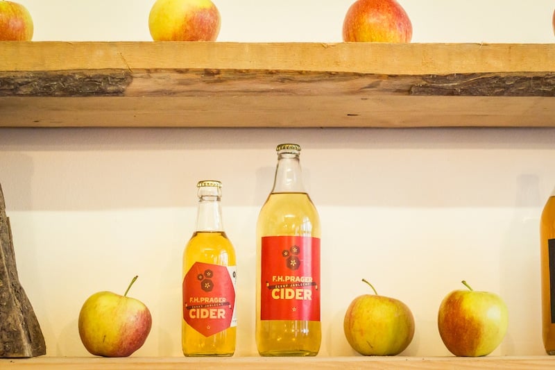 Cidery, nealkoholická piva a limonády od F. H. Pragera