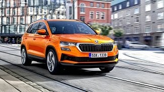 Náhledový obrázek - Škoda Karoq dostala v rámci faceliftu novou tvář a lepší aerodynamiku, ale přišla o nejsilnější diesel a verzi Scout