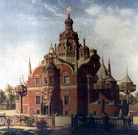 Observatoř Uranienborg na ostrově Hven mezi Švédskem a Dánskem