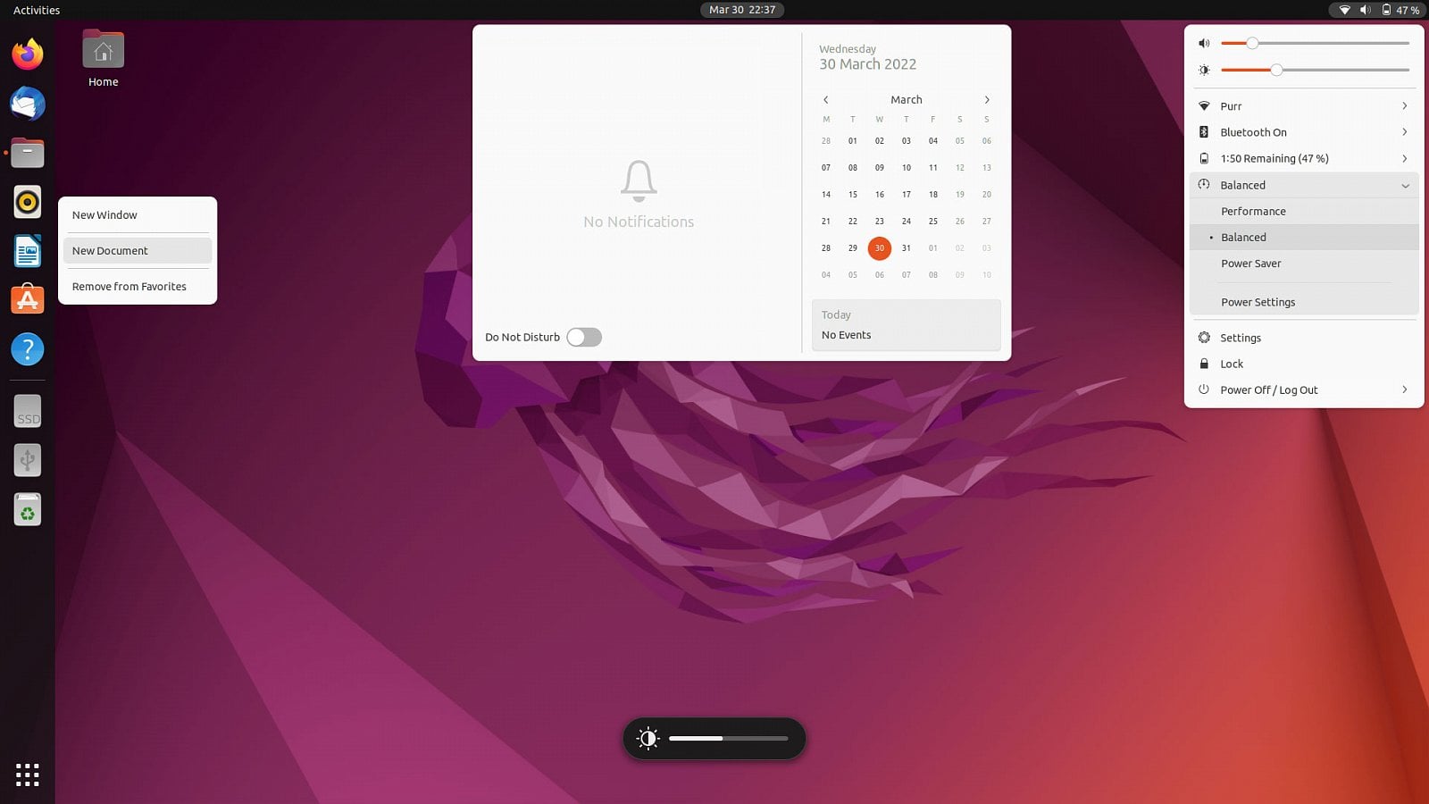 Ubuntu 22.04 beta s GNOME 42