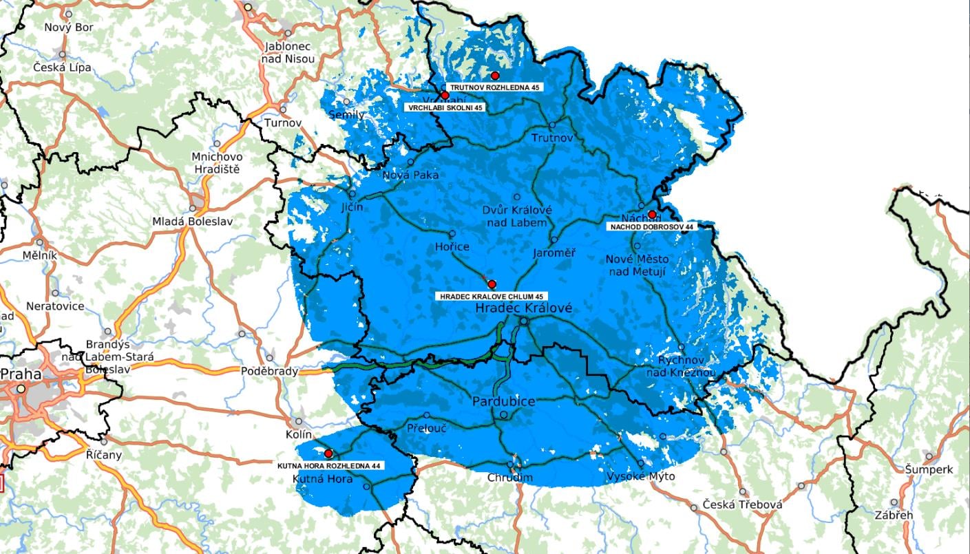 Multiplex 24 v Královéhradeckém a Pardubickém kraji