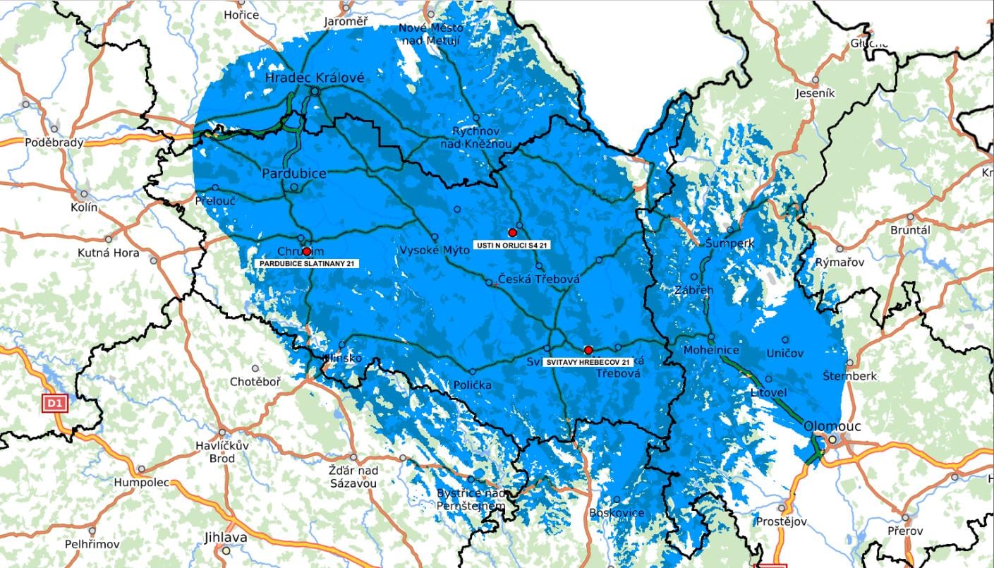 Multiplex 24 v Královéhradeckém a Pardubickém kraji