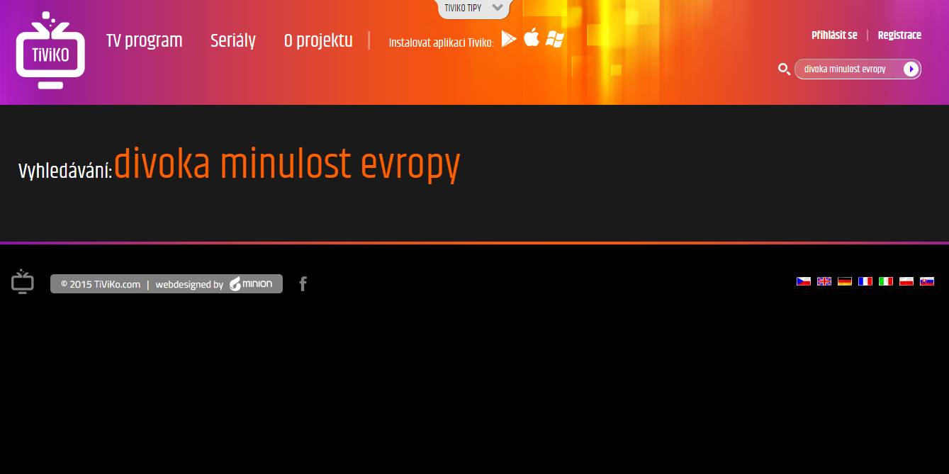 Tiviko galerie - webový přístup