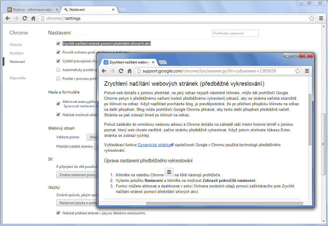 10 let Google Chrome
