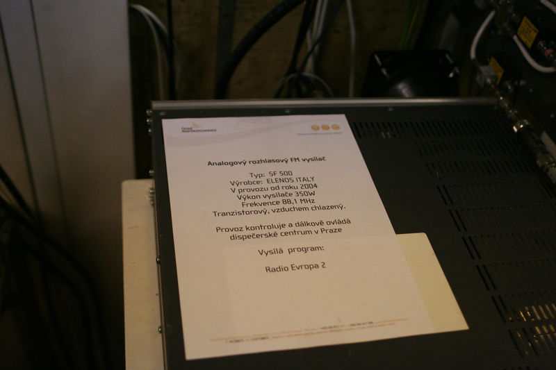 Hotel a vysílač Ještěd