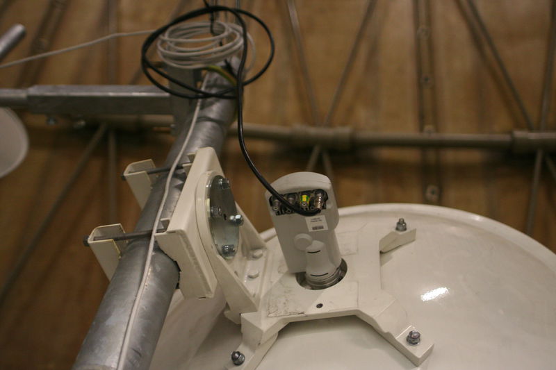 Satelitní přijímač předělaný na vysílač?