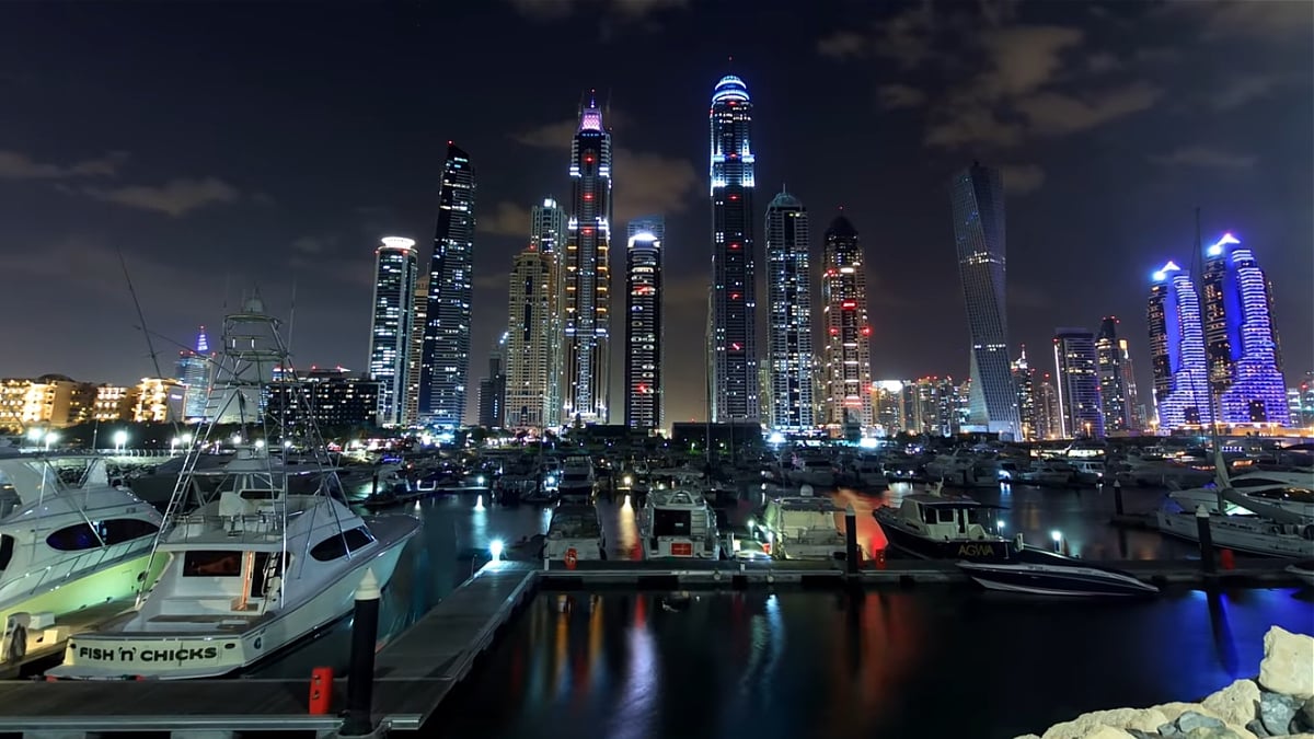 Ukázka přehrávání na HK1 Mini+ (Dubaj ve 4K)