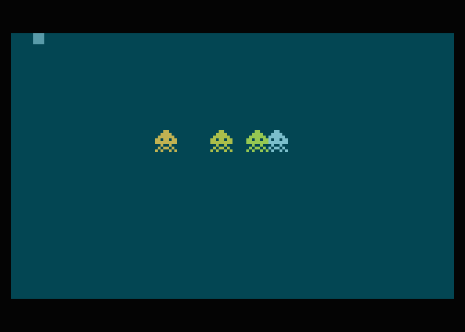 Automatický horizontální posun prvního hráče.