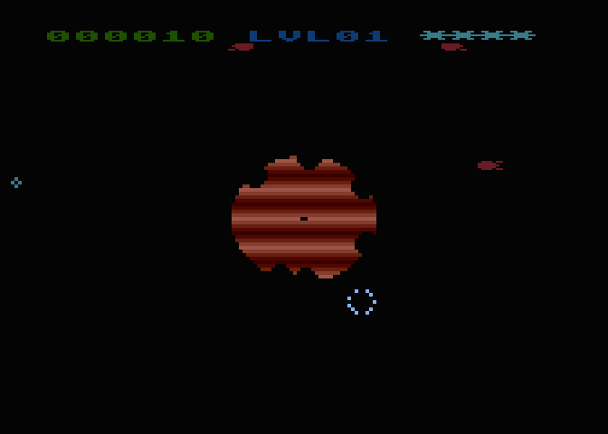 Planetary Defense se dá ovládat i dvojicí paddle, což může být v tomto případě lepší, než s využitím joysticku (což je taktéž možné).