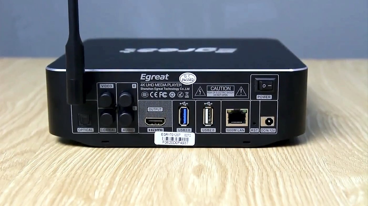 Egreat A8 - fotogalerie přístroje