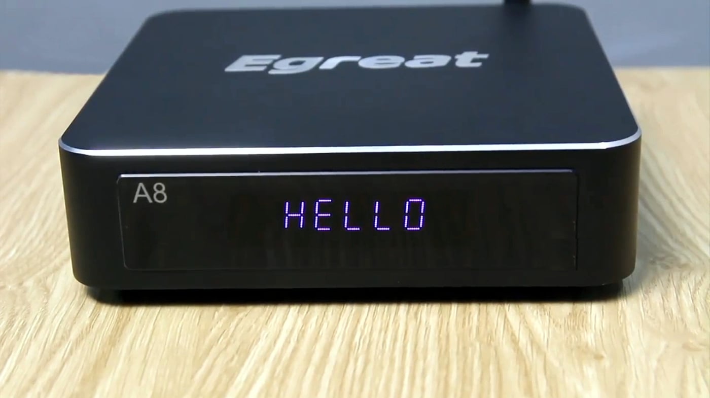 Egreat A8 - fotogalerie přístroje