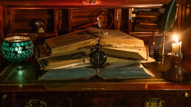 středověká ručně psaná kniha