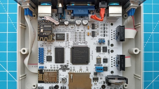 Klon počítače ZX Spectrum s názvem ZX-UNO