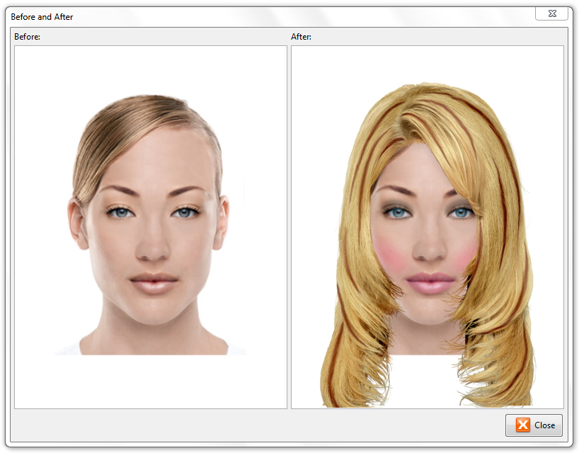 <p>Funkce Before and after porovnává původní a konečnou podobu</p>