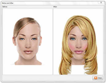 <p>Funkce Before and after porovnává původní a konečnou podobu</p>