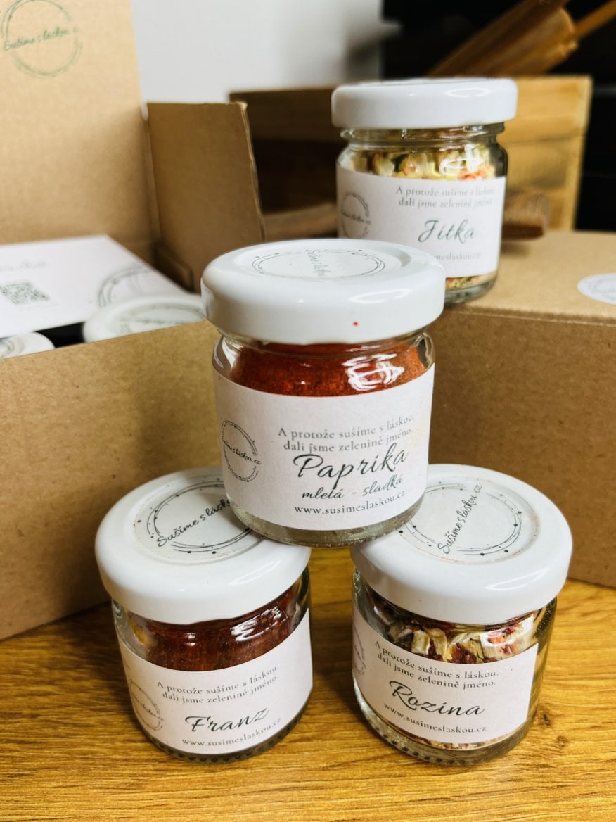 Paprika a sušené směsi od Sušíme s láskou