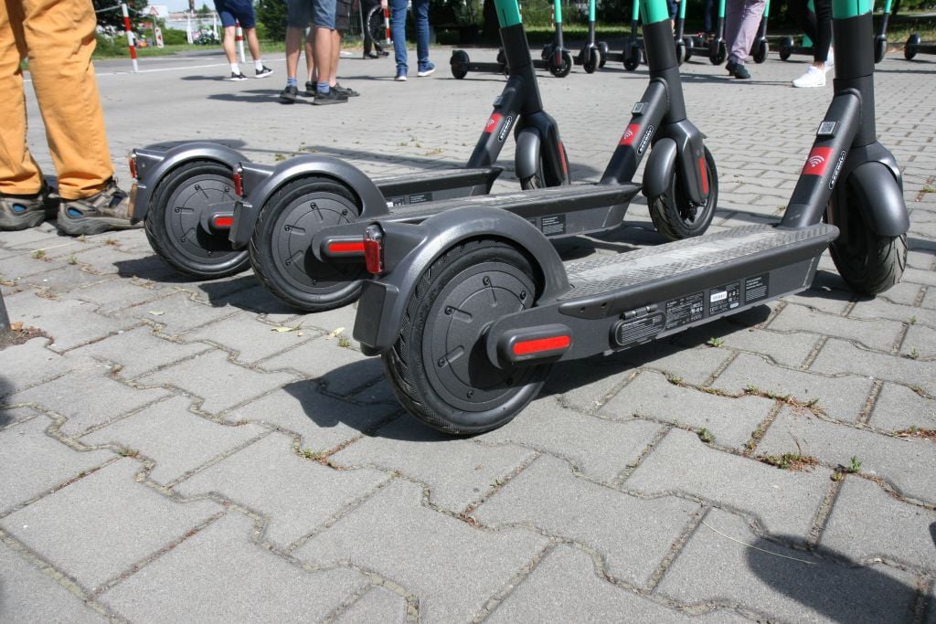 Bolt koloběžky v Olomouci