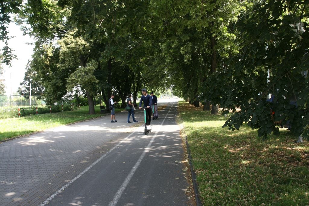 Bolt koloběžky v Olomouci