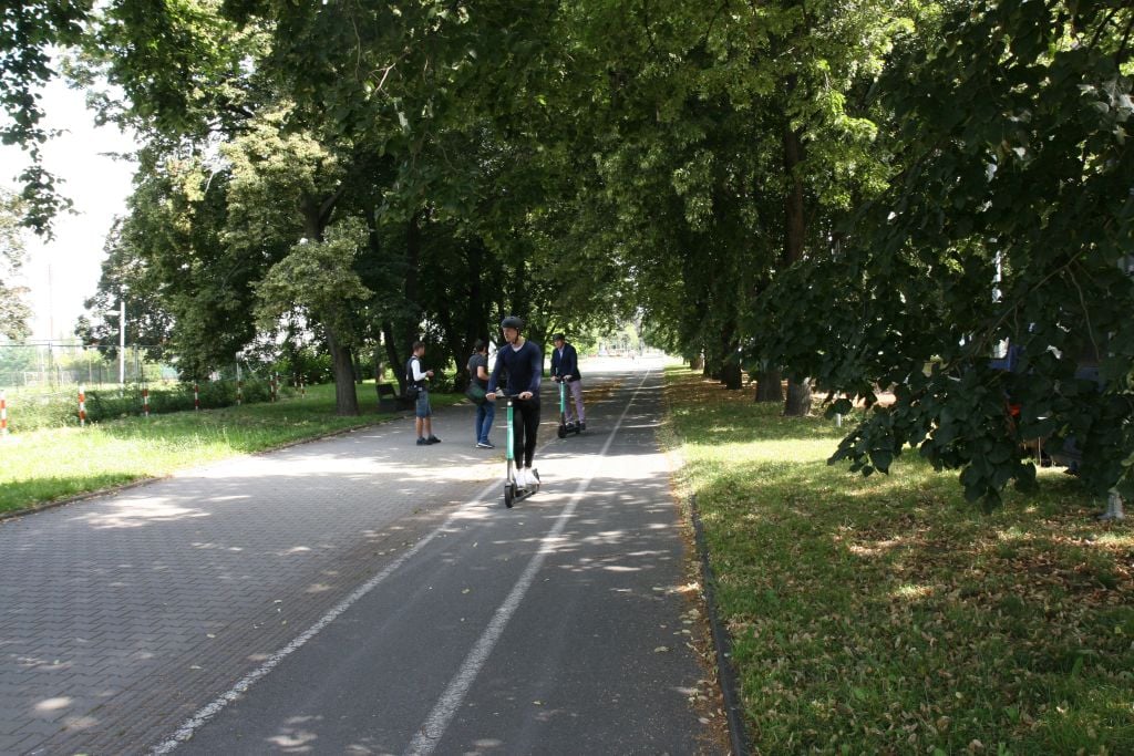 Bolt koloběžky v Olomouci