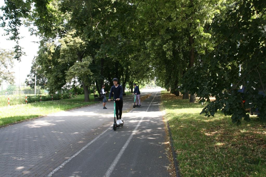 Bolt koloběžky v Olomouci