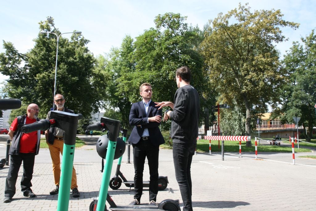 Bolt koloběžky v Olomouci