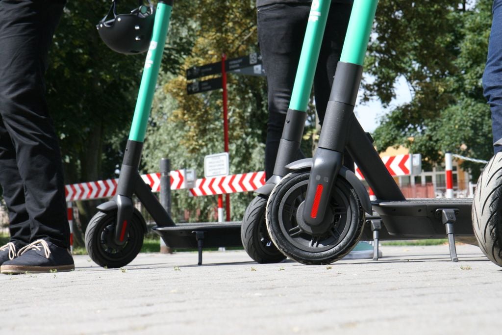 Bolt koloběžky v Olomouci