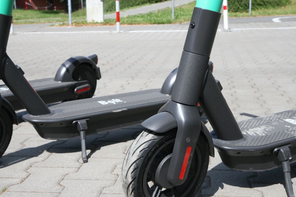 Bolt koloběžky v Olomouci