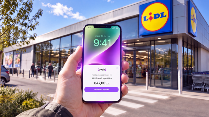 „Cvakněte“ si. Lidl rozšiřuje možnosti placení, do všech prodejen zavede české řešení pro přímé platby z účtu