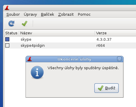 Salix: instalace Skype