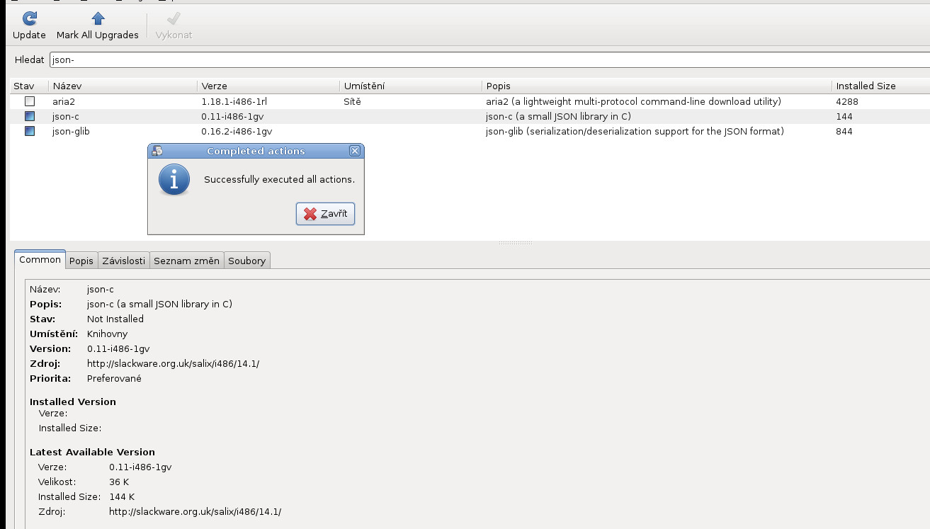 Salix: instalace Skype