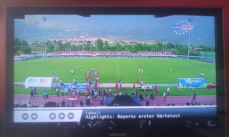 Eurosport - hybridní televize HbbTV