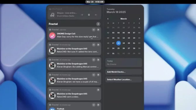 Desktopové prostředí GNOME ve verzi 48