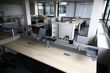 Příprava nového openspace prostoru.