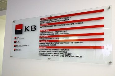 Informační tabule.