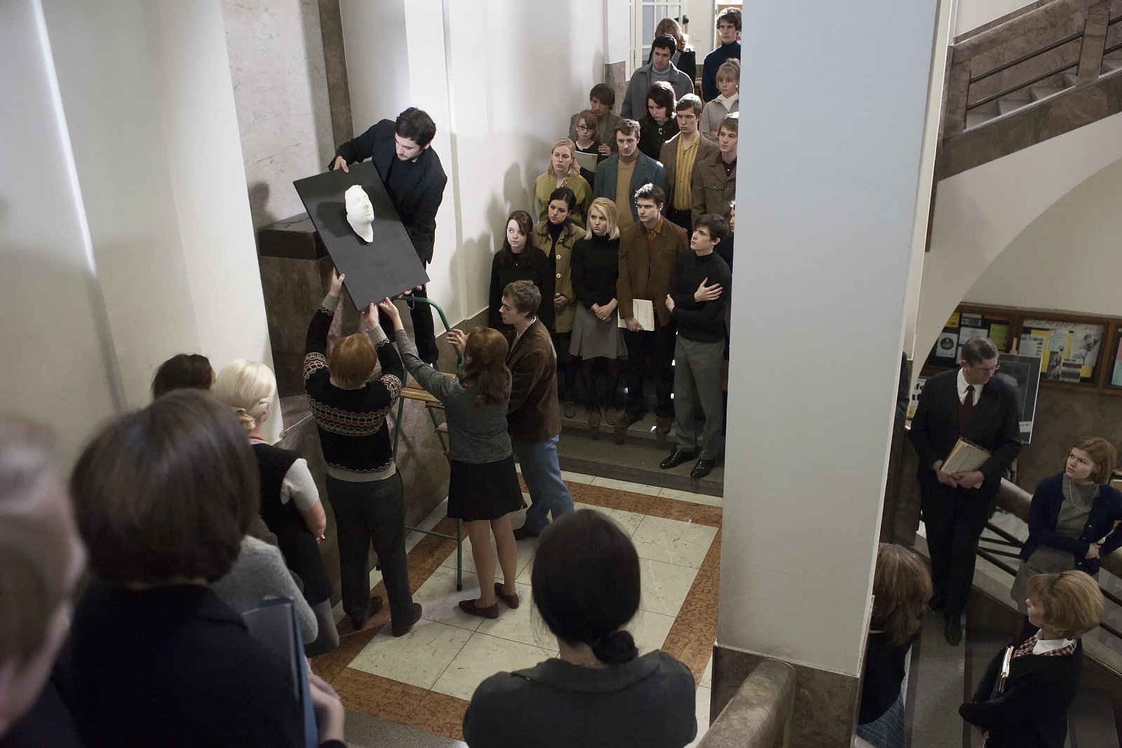 Hořící keř - fotogalerie z natáčení