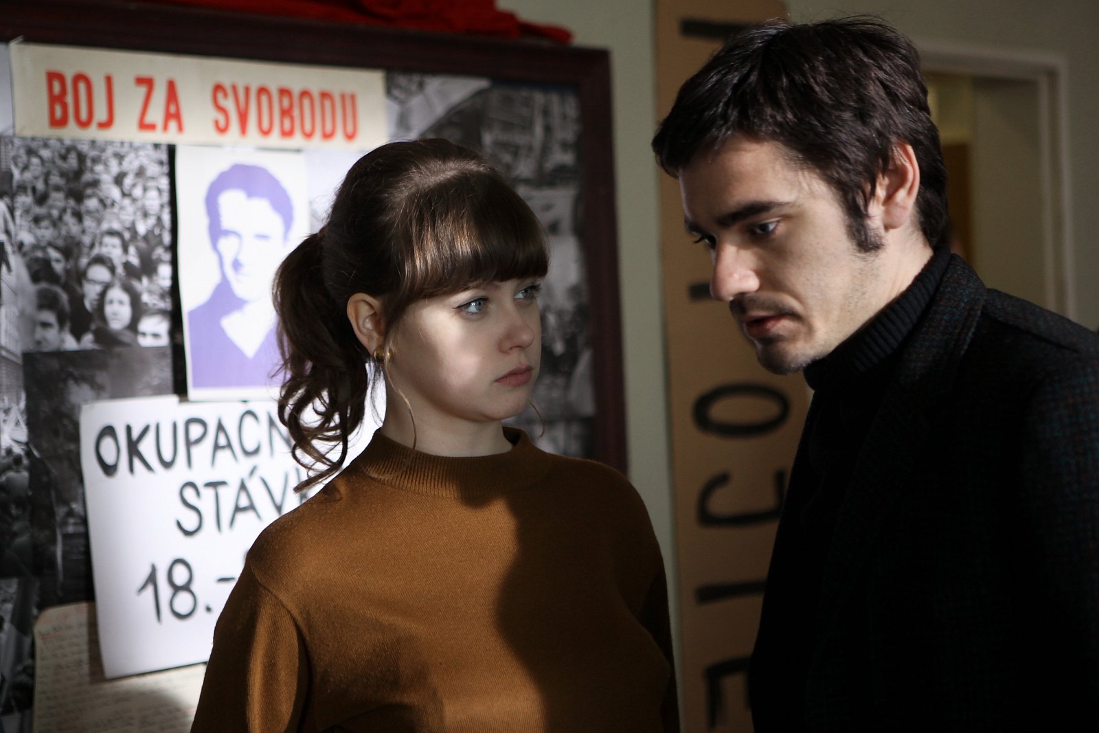 Hořící keř - fotogalerie z natáčení