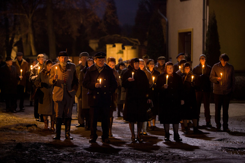 Hořící keř - fotogalerie z natáčení