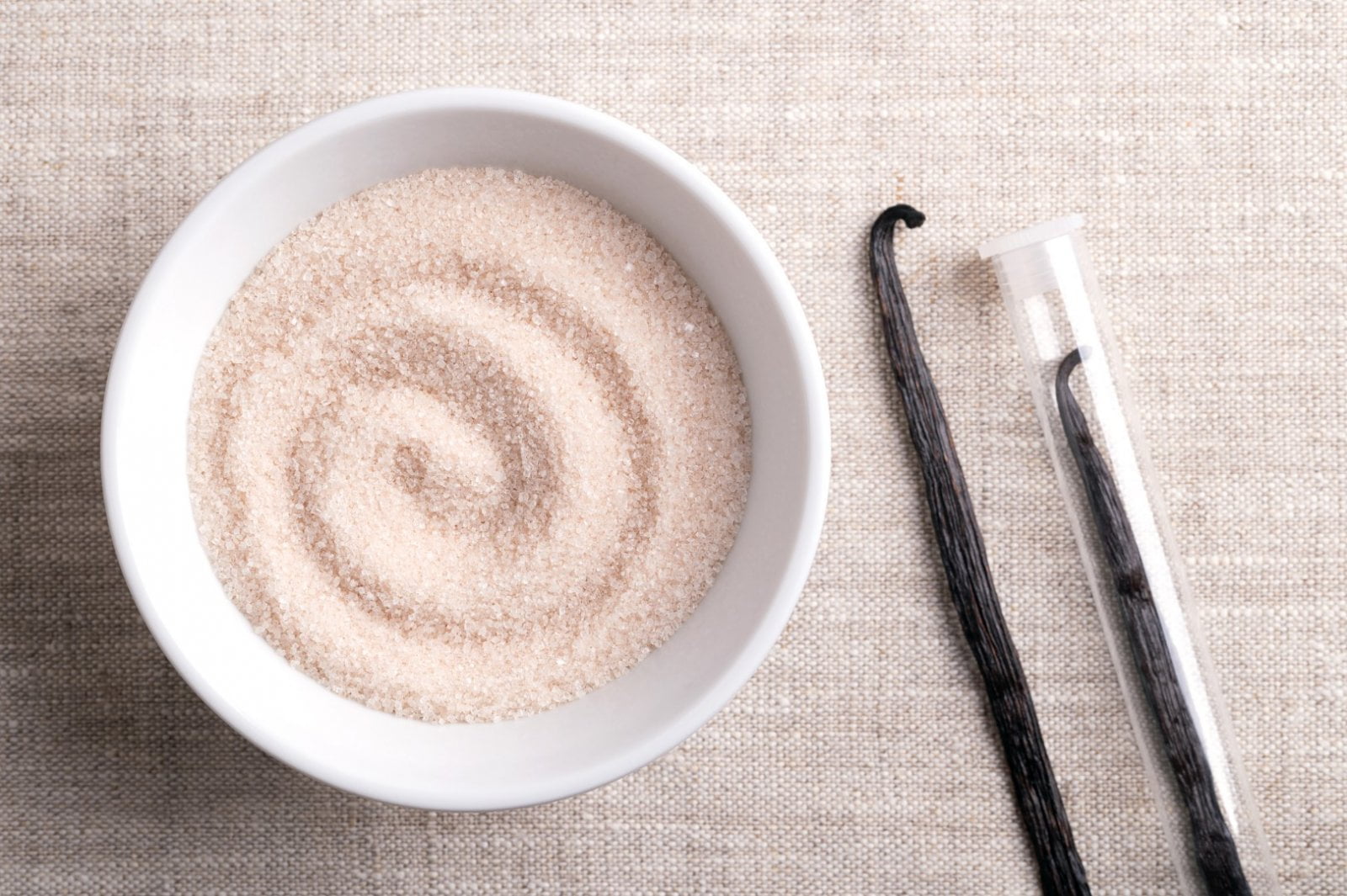 Vanilkový cukr, vanilkový lusk